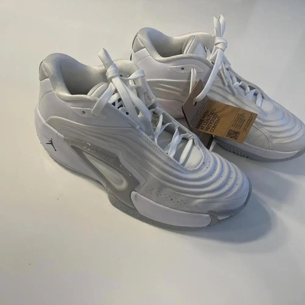 Jordan Men's Luka Doncic 3 TB Basketball Shoes White Black Size 8 FQ7453 100